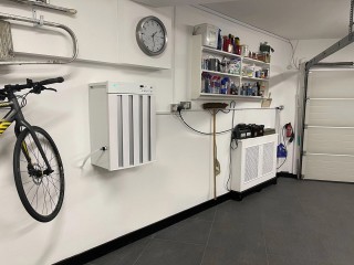 EcoAir Droid - po montażu na ścianie