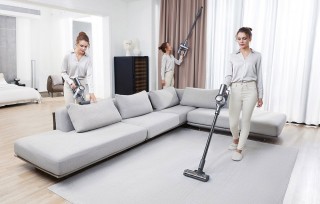 Dreame V12 Pro - odkurzanie różnych miejsc