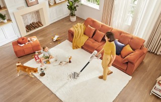 Dreame U10 - podczas odkurzania