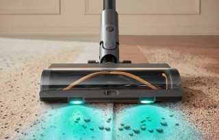 Dreame R20 Aqua - działanie podświetlenia LED