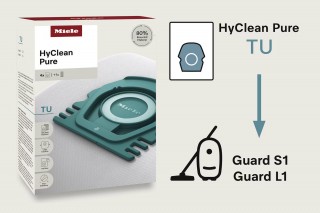 Worki do odkurzaczy HyClean Pure TU - przeznaczenie do Miele Guard