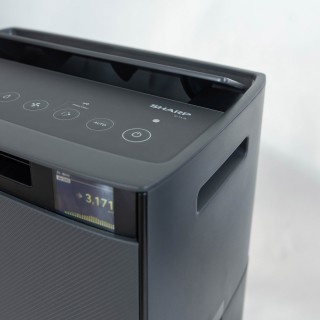 Sharp KI-TX100EU-H - wyświetlacz, panel sterowania i wywiew powietrza