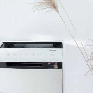 Sharp KI-TX100EU-W - panel sterowania i wywiew powietrza