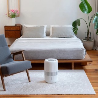 Klarta Humea Grande WiFi Biały - aranżacja w sypialni