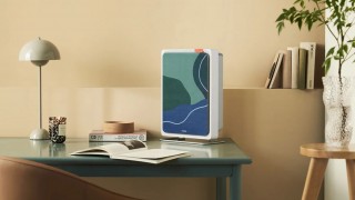 Smartmi Air Purifier E1 - aranżacja oczyszczacza na biurku