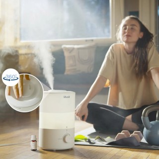 Levoit Dual 150 - działanie nawilżacza