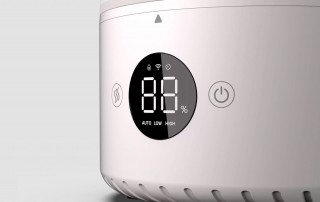 Levoit Dual 200S - zbliżenie na wyświetlacz