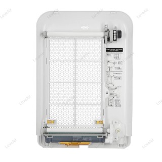 Sharp KI-G75EUW filtr wstępny, widok od strony wewnętrznej, mechanizm samoczyszczenia