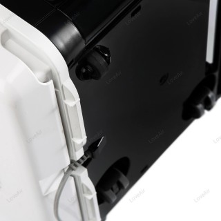 Sharp KI-G75EUW widok z dołu, kółka jezdne